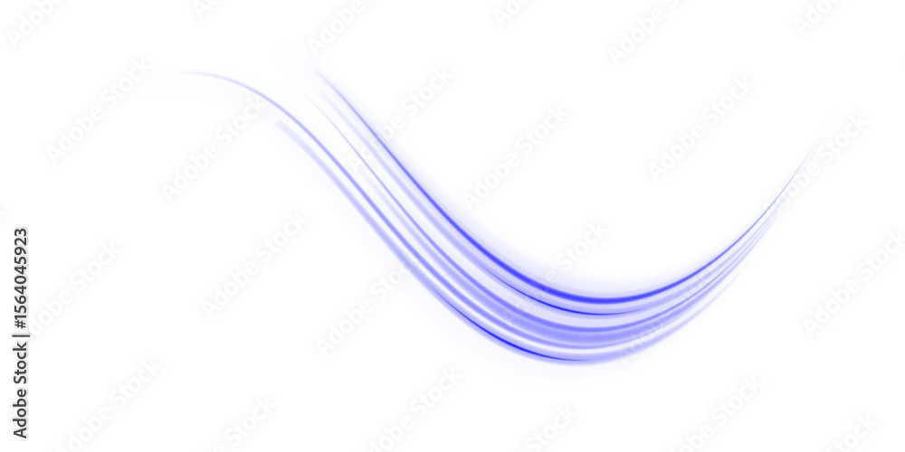 Wall mural glowing speed effect. abstract rays of movement and speed.