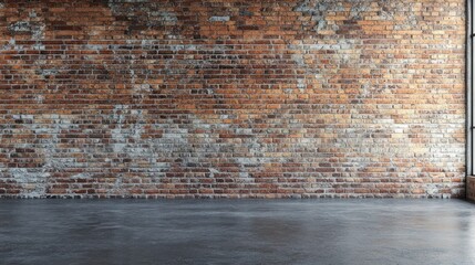 Empty industrial interior room