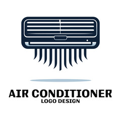 Air Conditioner Vector Logo Design