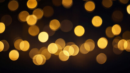 Obraz premium golden bokeh background