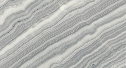 Obraz premium White marble with intense gray veining and polished finish, ideal for dramatic interiors, countertops, and classic architectural elements.