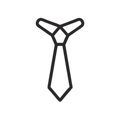 tie isolated on white background