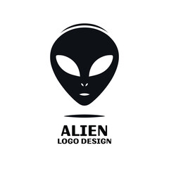 Alien Vector Logo Design