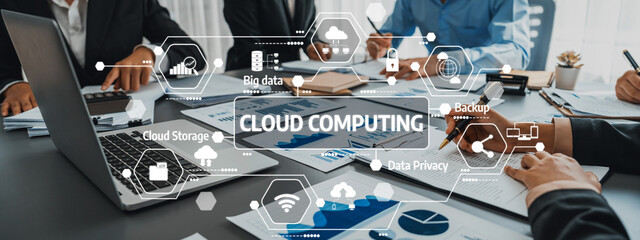 Business intelligence and data analysis concept. Team of analyst working on financial data analysis dashboard on paper as marketing indication for business strategic planning. Insight Amity