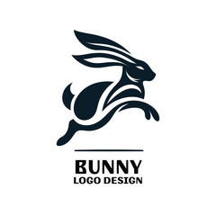 Bunny Vector Logo Design