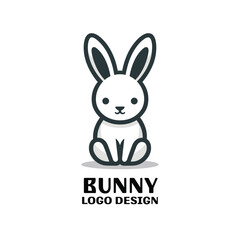 Bunny Vector Logo Design