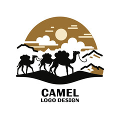 Camel Vector Logo Design