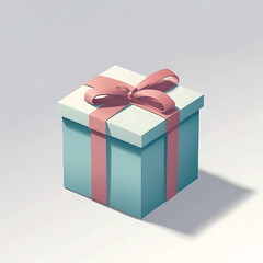 Gift Unwrapping Celebration, Surprise Box, Festive Atmosphere, Illustration, Whimsical Style