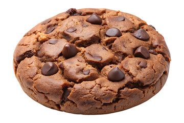 double chocolate chip isolated image on transparent background