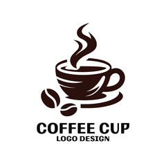 Coffee Cup Vector Logo Design