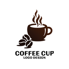 Coffee Cup Vector Logo Design