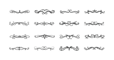  Refined Swirls Stunning Curved Borders to Add Grace to Your Creations.