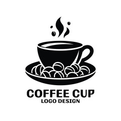Coffee Cup Vector Logo Design