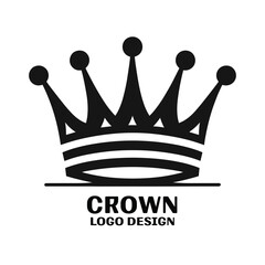 Crown Vector Logo Design