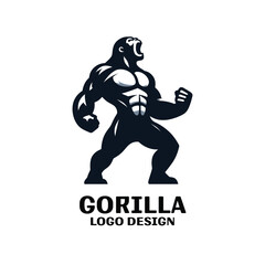 Gorilla Vector Logo Design