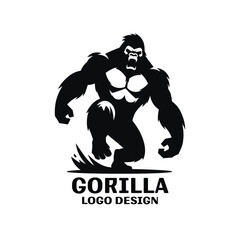 Gorilla Vector Logo Design