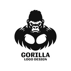 Gorilla Vector Logo Design