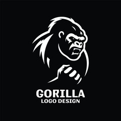 Gorilla Vector Logo Design