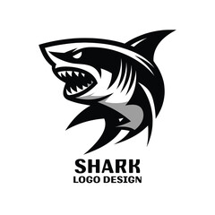 Shark Vector Logo Design