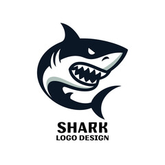 Shark Vector Logo Design