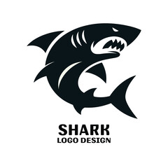 Shark Vector Logo Design