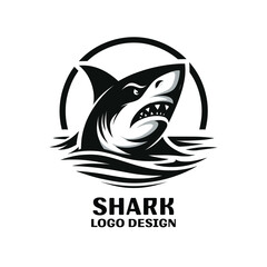 Shark Vector Logo Design