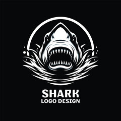 Shark Vector Logo Design
