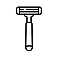 Manual razor with simple design for grooming and shaving needs  