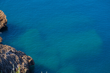 blue sea in greece