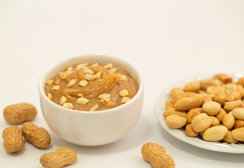 peanuts and peanut butter