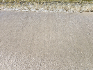 sand on the beach