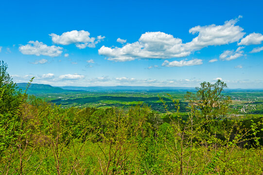 Shenandoah National Park has over 200,000 acres of protected lands  with spectacular vistas, fields of wildflowers, waterfalls and  wooded hollows.