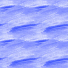 Abstract cosmic lavender watercolor seamless pattern background. Hand drawn. The color splashing on the paper. Illustration design, template. Wallpaper, design, fabric, wrapping paper, banner