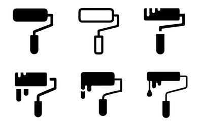 Painting and Art Icon Vector Collection for Creative, Artistic, and Design Projects