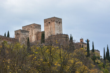 The Alhambra Palace in Granada.