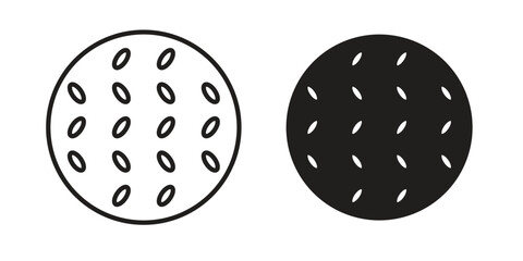 Fototapeta premium Anti skid feet icon in Thin linear and flat style. sign and symbol set