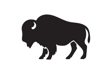 Bison silhouette.