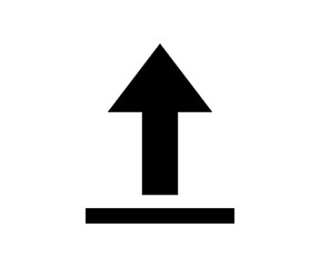 Upload icon represents file transfer and data sharing. Up arrow icon. Send file icon, upload sign, upload arrow illustration on transparent background. 
