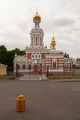 Resurrection Church on Vasilievsky Island in St. Petersburg, Russia
