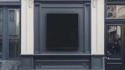 Obraz premium a black and white picture of a building