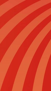 Animation of red trails moving over red background