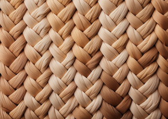 Woven Jute Pattern Background in Soft Earth Tone