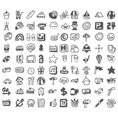 set of icons for web design