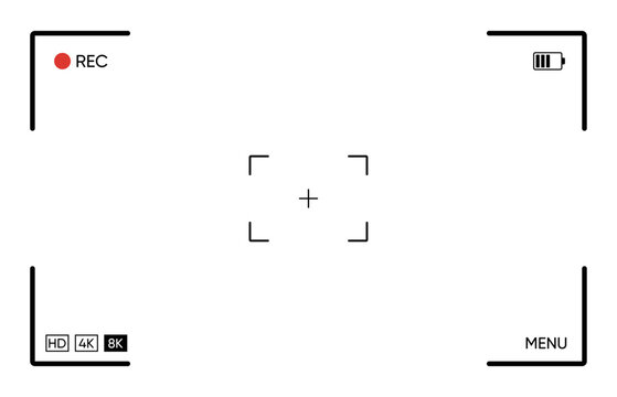 Smartphone camera interface design, grid, ui buttons and controls in high quality smartphone. Vector EPS10