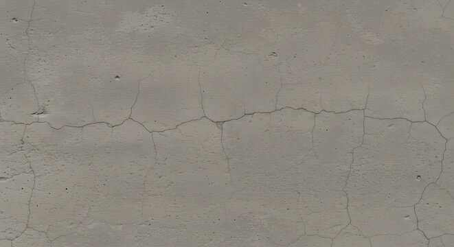 Cracked Concrete Texture Seamless Gray Surface Background
