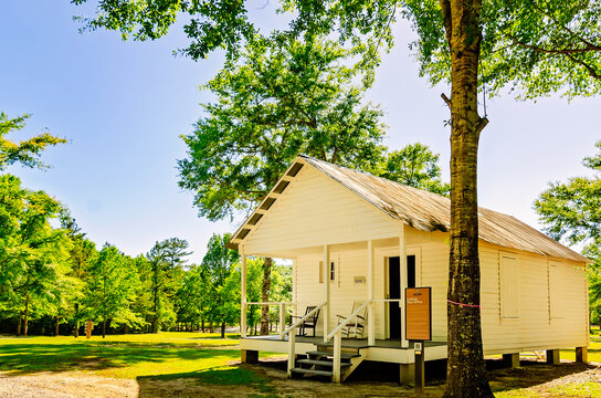 Latham Post Office at Baldwin County Bicentennial Park in Stockton Alabama