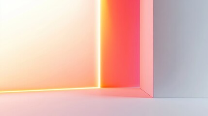 Colorful minimalist gradient background