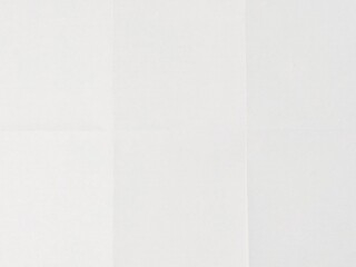 Fototapeta premium Pattern of folded white paper. Blank white paper folded in six fraction background. Ideal for backgrounds, overlays, space for text, space for advertising copy.