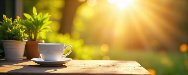 Sunny Monday Morning Happy Start to the Week, Positive Vibes and Productivity
