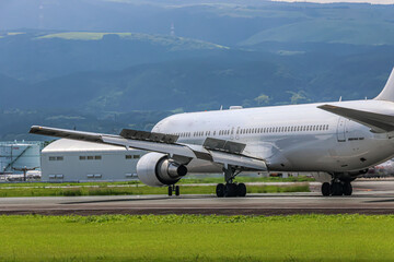 airplane at the airport